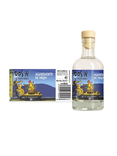 Aguardiente Ed. Davila - Miniatura 20 cl - Imagen 1