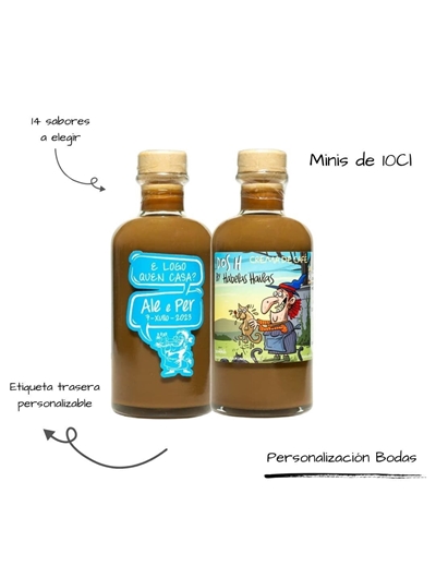 Cremas y licores en Miniatura para Bodas - Imagen 1