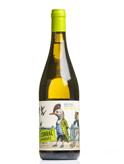 D.O. Monterrei - El Corral del Marqués - Godello Sobre Lías - Vino blanco - Imagen 2