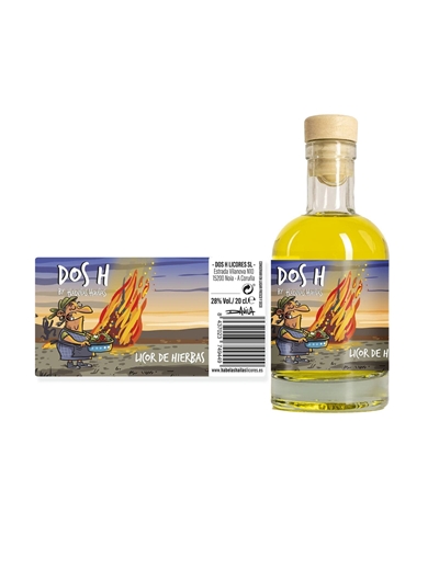 Licor de Hierbas Ed. Davila - Miniatura 20 cl - Imagen 1