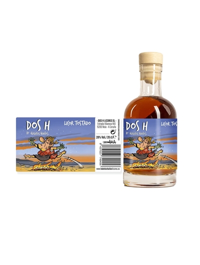 Licor Tostado Ed. Davila - Miniatura 20 cl - Imagen 1